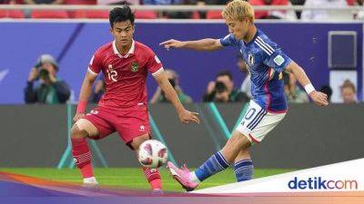 C.Di-Grup - Indonesia Vs Jepang: Media Inggris Prediksi Garuda Ditebas Samurai Biru - sport.detik.com - Indonesia