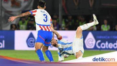 Paraguay Vs Argentina: Tim Tango Tumbang 1-2