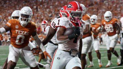 Georgia to be without leading rusher Trevor Etienne vs. Vols - ESPN