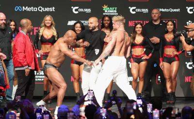 Jake Paul - Mike Tyson - Why Did Mike Tyson Slap Jake Paul? Iconic Boxer's Close Friend Makes Explosive Claim - sports.ndtv.com - Usa - state Texas - county Arlington