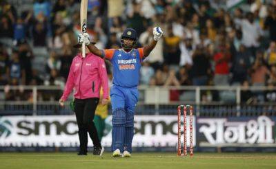 Sanju Samson - Tilak Varma - Sanju Samson Scripts History, Becomes First Player Ever To Achieve Massive T20I Feat - sports.ndtv.com - South Africa - India