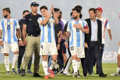 Argentina fall in Paraguay, Brazil held in Venezuela