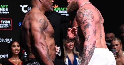 Jake Paul vs Mike Tyson main card ring walkout times, fight rules confirmed, bout order