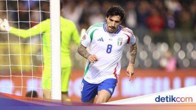 Aston Villa - Giovanni Di-Lorenzo - Sandro Tonali - Baudouin Stadium - Senangnya Tonali Bisa 'Pecah Telur' di Gli Azzurri - sport.detik.com
