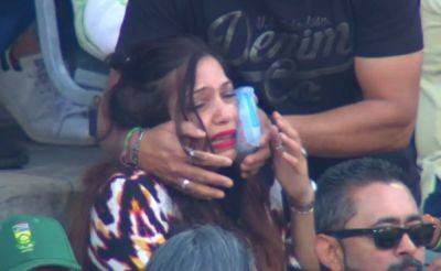 Watch: Sanju Samson's Massive Six Hits Female Fan On Face, India Star Does This