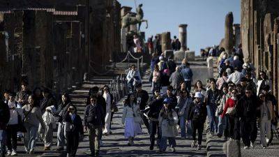 Pompeii launches personalised tickets and entry limits in bid to combat overtourism