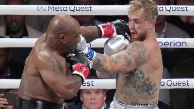Mike Tyson beaten by YouTuber Jake Paul in heavyweight return