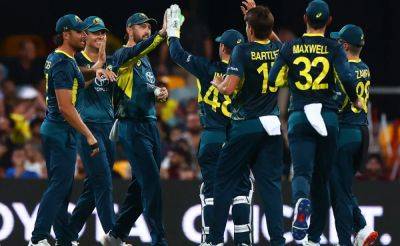 Glenn Maxwell - Marcus Stoinis - Tim David - Shaheen Afridi - Josh Inglis - Adam Zampa - Aaron Hardie - Nathan Ellis - Mohammad Rizwan - Jake Fraser Macgurk - Aus vs Pak Live Score Updates 2nd T20I Scorecard - sports.ndtv.com - Australia - Pakistan