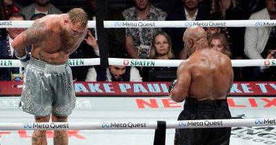 Thousands of Jake Paul vs Mike Tyson fans storm out of fight without knowing winner