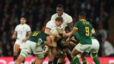 Marcus Smith - Sam Underhill - Grant Williams - International - Jack Van-Poortvliet - Relentless South Africa hand England fifth-straight loss - channelnewsasia.com - Australia - South Africa