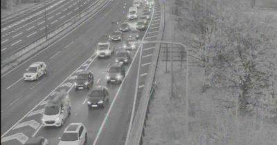 Man in 'critical' condition as car being chased by police on M62 crashes - manchestereveningnews.co.uk - borough Manchester