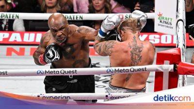 Jake Paul - Mike Tyson - Kalah Rasa Menang Mike Tyson - sport.detik.com - state Texas