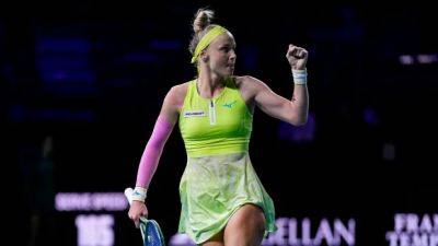 Iga Swiatek - Billie Jean - Slovakia beats Australia to reach semifinals of Billie Jean King Cup Finals - cbc.ca - Britain - Spain - Italy - Usa - Australia - Canada - Poland - Slovakia
