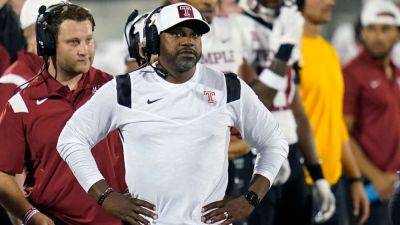 Temple fires coach Stan Drayton day after OT victory - ESPN