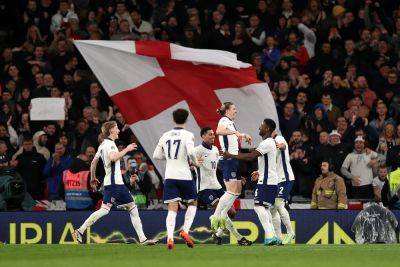 England rout Ireland to earn Nations League promotion in Carsley farewell