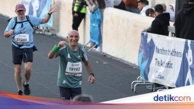 Aksi Luar Biasa Kakek 88 Tahun Ikut Lomba Lari Maraton - sport.detik.com