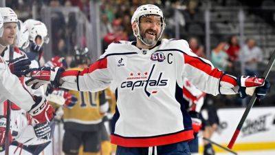 Alex Ovechkin notches hat trick as Washington Capitals win - ESPN