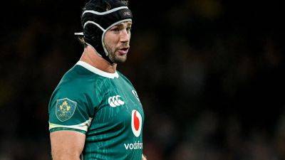 Ireland's Caelan Doris up for World Rugby player of the year award