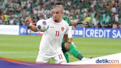 Sandy Walsh - Indonesia Vs Arab Saudi: Garuda Underdog! - sport.detik.com - Indonesia - Saudi Arabia