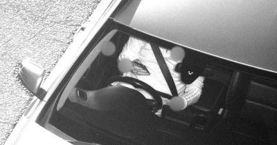 The AI camera images shaming motorists on mobile phones or without seatbelts on
