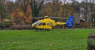 LIVE: Air ambulance lands in Stockport amid serious incident - latest updates