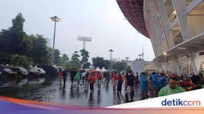 Indonesia Vs Arab Saudi: Hujan Guyur SUGBK Jelang Laga - sport.detik.com - Indonesia - Saudi Arabia