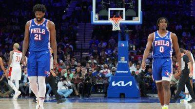 Joel Embiid - Tyrese Maxey - Kyle Lowry - Paul George - Nick Nurse - Sources - Tyrese Maxey challenged Joel Embiid in 76ers meeting - ESPN - espn.com