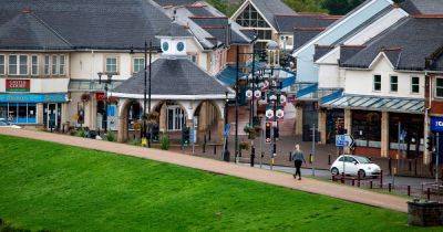 Caerphilly crash sees air ambulance called to scene after car collides with shoppers in town centre