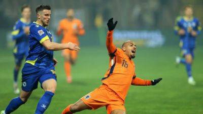 Ronald Koeman - Brian Brobbey - Noa Lang - International - Mark Flekken - Bosnia fight back to hold second string Netherlands to 1-1 draw - channelnewsasia.com - Germany - Netherlands - Hungary