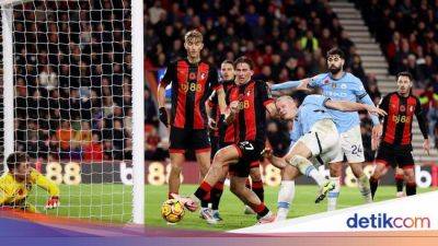 Bernardo Silva - Phil Foden - Antoine Semenyo - Marcus Tavernier - Ryan Christie - Justin Kluivert - Liga Inggris - Bournemouth Vs Man City: Haaland cs Takluk 1-2 - sport.detik.com