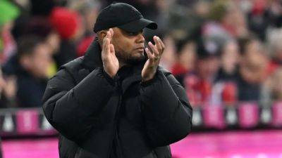 Bayern's Kompany praises players' momentum in 3-0 win over Union