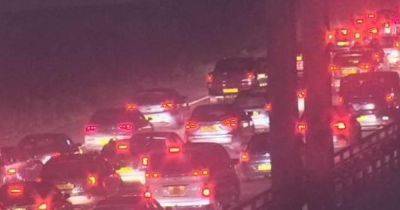 M4 collision causes long delays with drivers stuck for hours