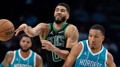 Jayson Tatum - Jaylen Brown - Grant Williams - Charlotte Hornets - Former Celtic ejected for hitting Jayson Tatum in open court ‘like Ray Lewis’ - foxnews.com - state North Carolina