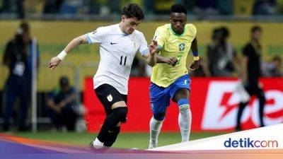 Brasil Vs Uruguay Selesai 1-1