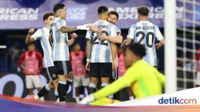 Argentina Vs Peru: Lionel Messi cs Menang 1-0