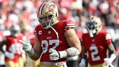 Christian Pulisic - Jon Jones - Nick Bosa - Donald Trump - Brian Maccarthy - Calvin Ridley - NFL says it has 'no issue' with 'Trump dance' celebrations - ESPN - espn.com - San Francisco - state Tennessee - Jamaica - county Baker - county Bay