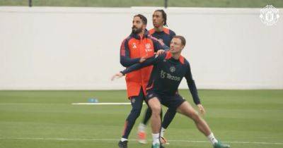 'Top training' - caught on camera Ruben Amorim moment points at exciting Manchester United future