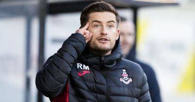 Airdrie boss in "no doubt" he can turn Diamonds' dismal run around as Livingston clash looms