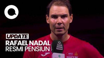 Video Tangis Rafael Nadal yang Resmi Pensiun: Tubuh Ini Enggan Main Tenis Lagi