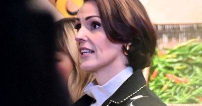 Suranne Jones returns to Manchester as she takes over shop to film scenes for new show