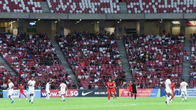FAS working to lower ticket prices for Singapore football matches after fan outcry