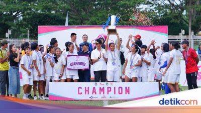 Arema Women Juara ASBWI CUP 2024 - sport.detik.com