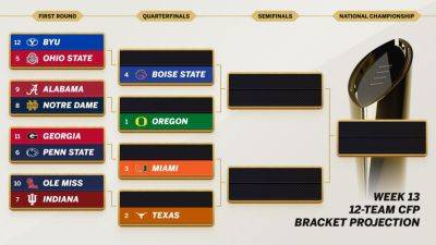 College Football Playoff 2024 - Week 13 bubble watch - ESPN