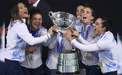 Lucia Bronzetti - Roland Garros - Danielle Collins - Billie Jean - Jasmine Paolini - Katie Boulter - Jasmine Paolini Leads Italy To Fifth Billie Jean King Cup Title - sports.ndtv.com - Britain - Spain - Italy - Usa - Australia - Canada - Slovakia
