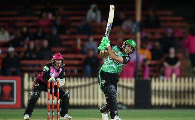 Meg Lanning - Sydney Sixers - Annabel Sutherland - International - Yastika Bhatia Ruled Out For Remainder Of WBBL 10 Due To Wrist Fracture - sports.ndtv.com - Australia - New Zealand - India