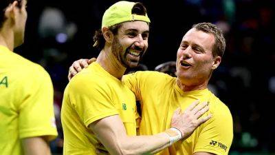 Paris Olympic gold medallists lift Australia to semifinals of Davis Cup Final 8
