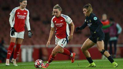 Alessia Russo - Caitlin Foord - Katie Maccabe - Frida Maanum - Katie McCabe and Arsenal edge into Women's Champions League quarter-finals - rte.ie - Norway - Ireland