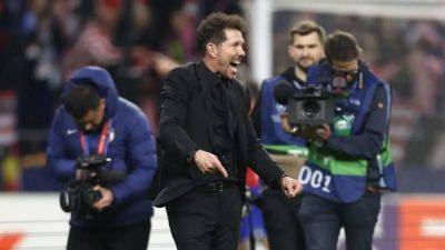 Simeone grateful to complete 700 games with Atletico