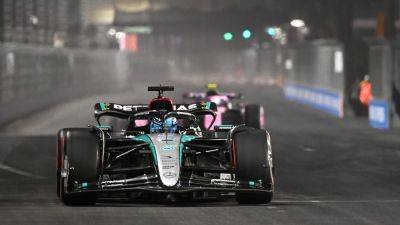 Max Verstappen - Lewis Hamilton - George Russell - Charles Leclerc - Carlos Sainz - Pierre Gasly - Lando Norris - Oscar Piastri - Nico Hulkenberg - George Russell on pole in Las Vegas, Max Verstappen ahead of Lando Norris - rte.ie