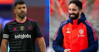 Sergio Aguero tells Ruben Amorim about challenges and obstacles that await at Man United